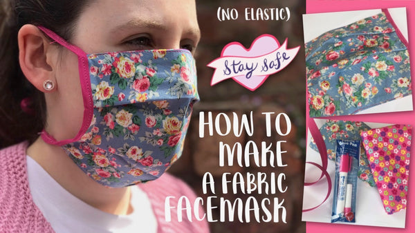 How to sew a simple face mask