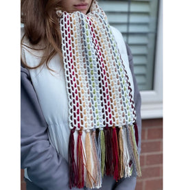 Donna's Winter's Tale Crochet Scarf Kit including free PDF Pattern