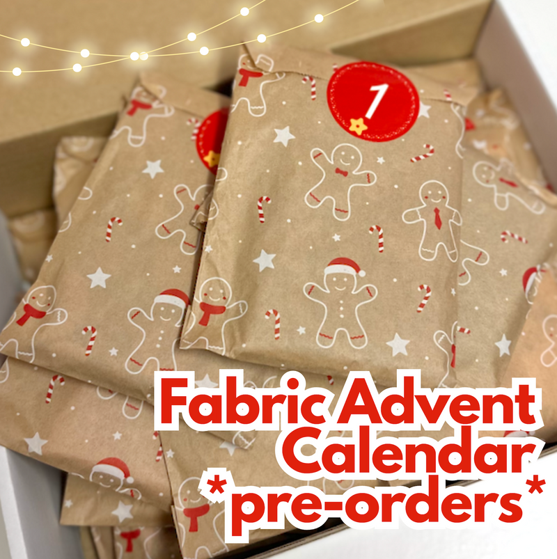 *Pre-Order* 2024 Special Edition Fabric Advent Calendar | Premium Cotton Fabric Fat Quarters