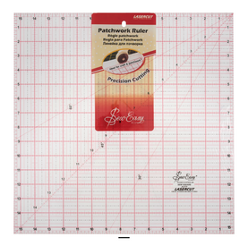 Quilting Square Plastic Ruler 15.5 x15.5 Inches