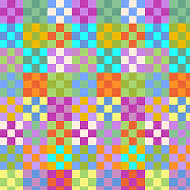 HALF PRICE Green Chequer Piecework by Anna Maria Premium Cotton Fabric sold per 1/2 Metre