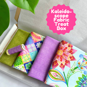 Kaleidoscope 4 Piece FQ Bundle Plus Thread Treat Box