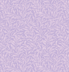 Lilac Willow Bough 100% Cotton Fabric - Sold Per Half Metre