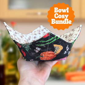 Fabric Bundle For Chloe's Bowl Cosy - Tutorial on our Knit & Stitch Club