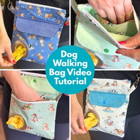 Marion's Dog Walking Bag Video Tutorial *Digital Product*