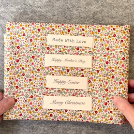How To Make Your Own Fabric Labels Video Tutorial *Digital Product*