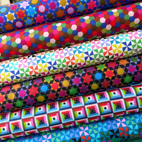 Darker Shades Piecwork 6 Piece Fat quarter Bundle Premium Cotton Fabrics