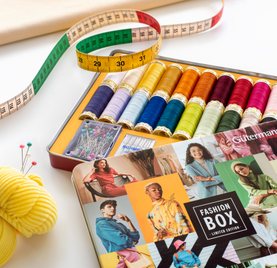 Gutermann Fashion Thread Storage Tin With Accessories