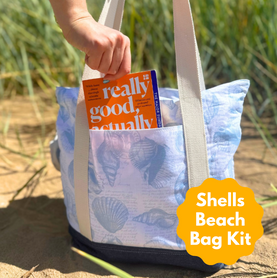 Fabric Kit For Shells Beach Bag (For Stitchi Club Members)