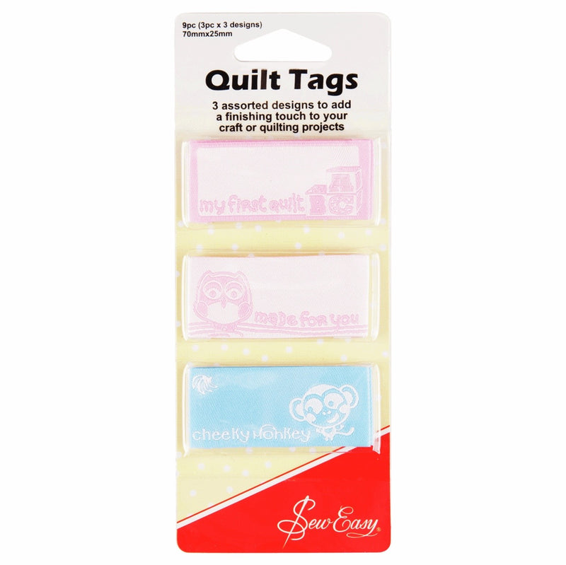 Sew Easy Quilt Tags - Baby