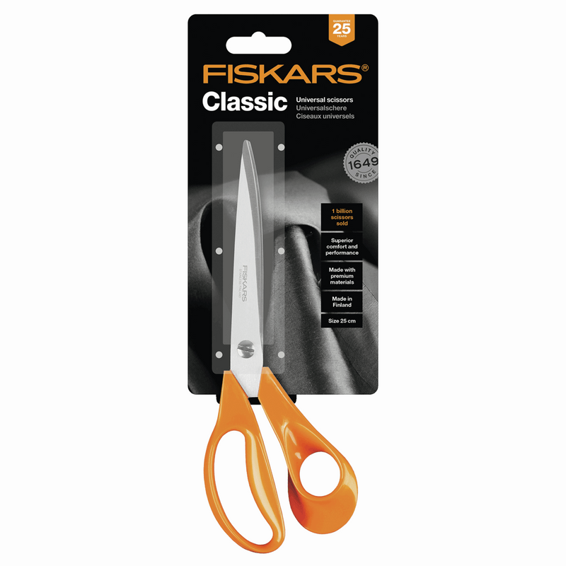 Fiskars Classic Universal Dressmaking Scissors 25cm