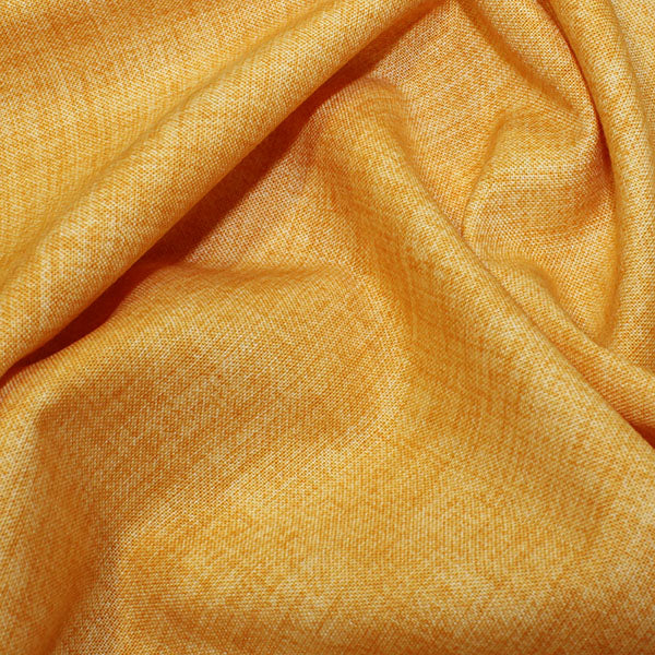 6. Butterscotch 100% cotton linen effect fabric