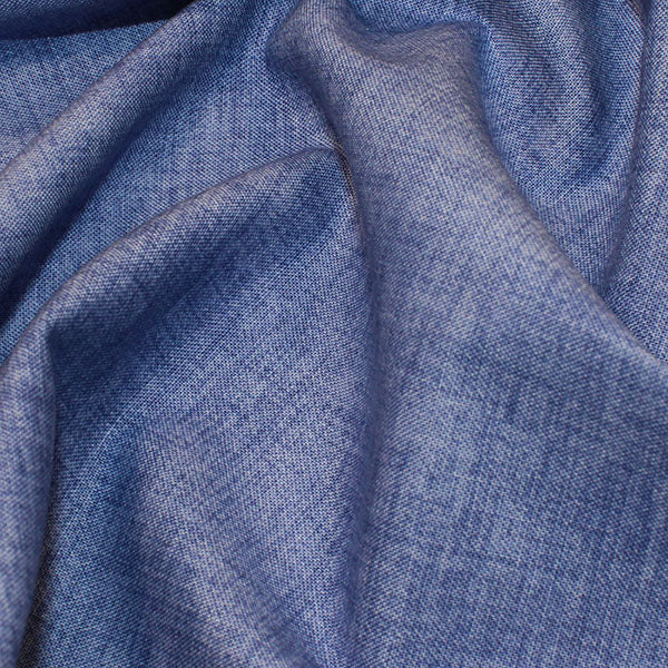 2. Denim 100% cotton linen effect fabric