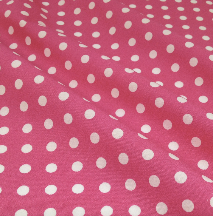 Spots 100% Cotton Poplin Fabric sold Per 1/2 Metre 12 Colours