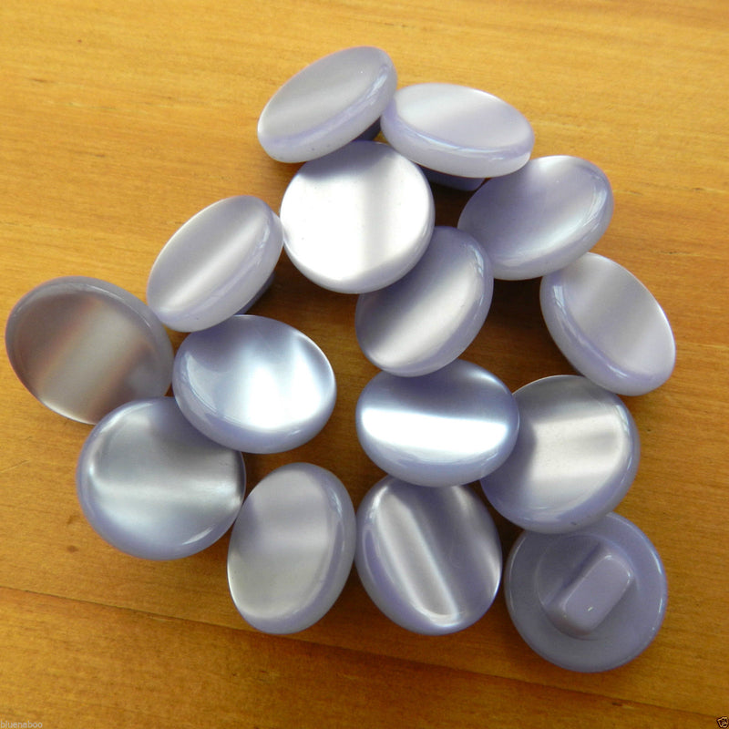 Pastel Round Pearl Buttons Size 11.5mm - LILAC 15