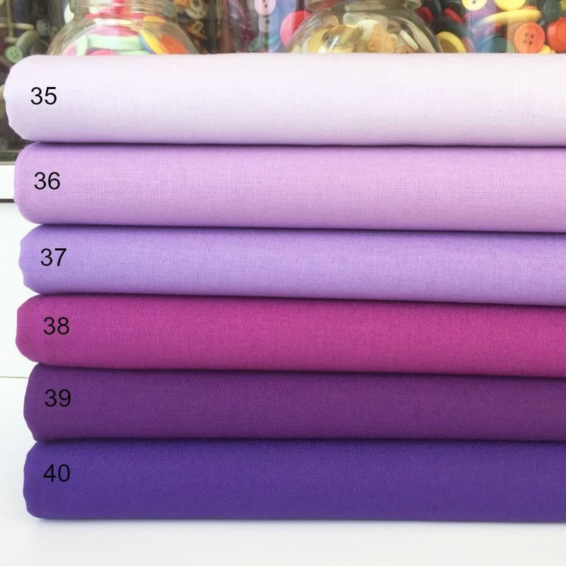 Purple Cotton fabric blenders Always Knitting & Sewing Shop