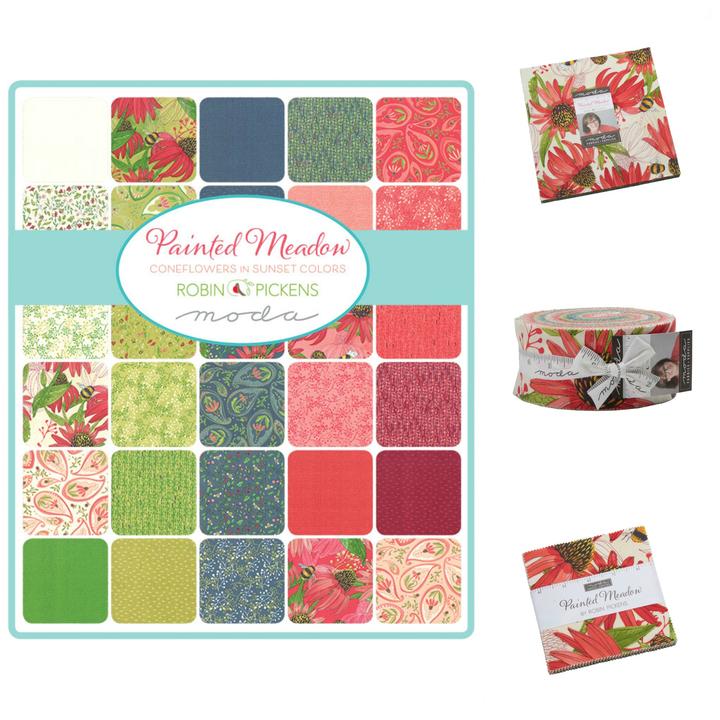 Moda Fabric's Painted Meadow Collection by Robin Pickens