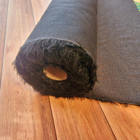 BLACK 100% Cotton Woven Fusible Interfacing 112cm wide - Sold Per Half Metre