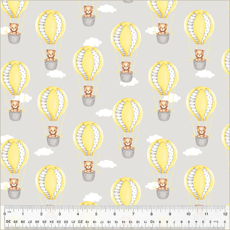 Sweet Dreams, Way up high, 100% premium cotton fabric, sold per half metre (112cm wide)