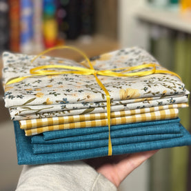 600g Subscription Box Premium Remnant Bundle - 100% Premium Cotton Fabrics