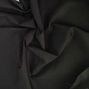 FAULTY Plain Black 100% Cotton Poplin  112cm Wide Sold Per Metre