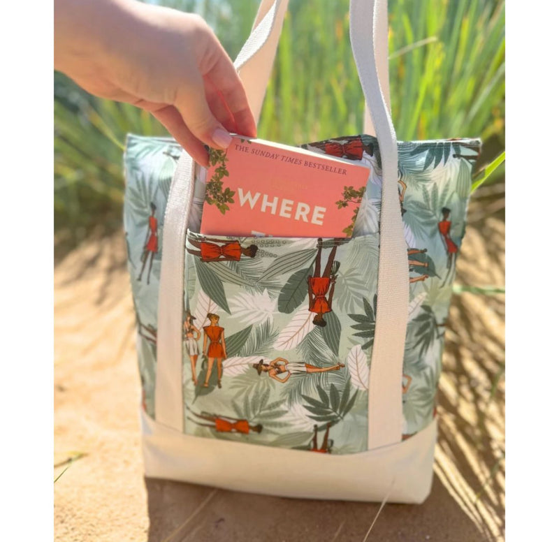 Fabric Bundle For Simplicity Beach Bag - Tutorial on our Stitchi Sewing Club