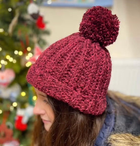 Amanda's Crochet Beanie Hat PDF Pattern *Digital Product*