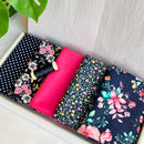 Kate Floral 5 Piece FQ Bundle Plus Thread Treat Box