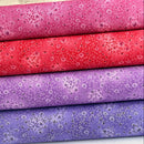 4 Pinks & Purples Bloom & Blend HALF METRE Bundle 100% Premium Cotton Fabrics