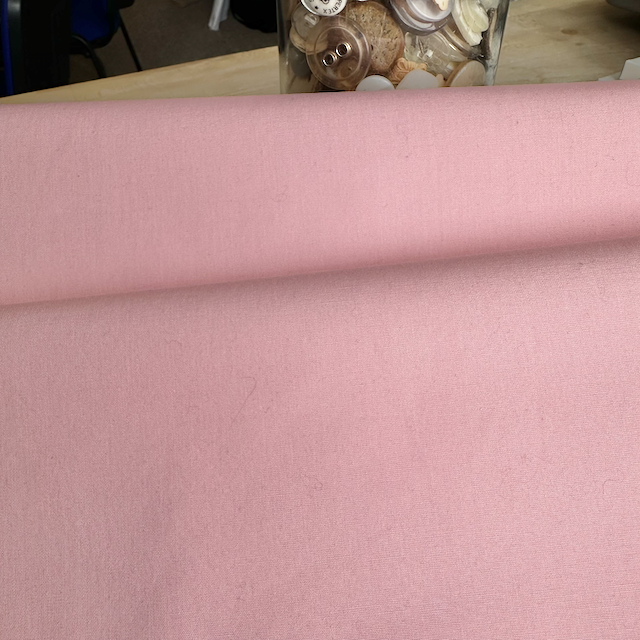Pink/peach 100% cotton poplin Fabric 100% Cotton Sold Per 1/2 Metre 112cm Wide