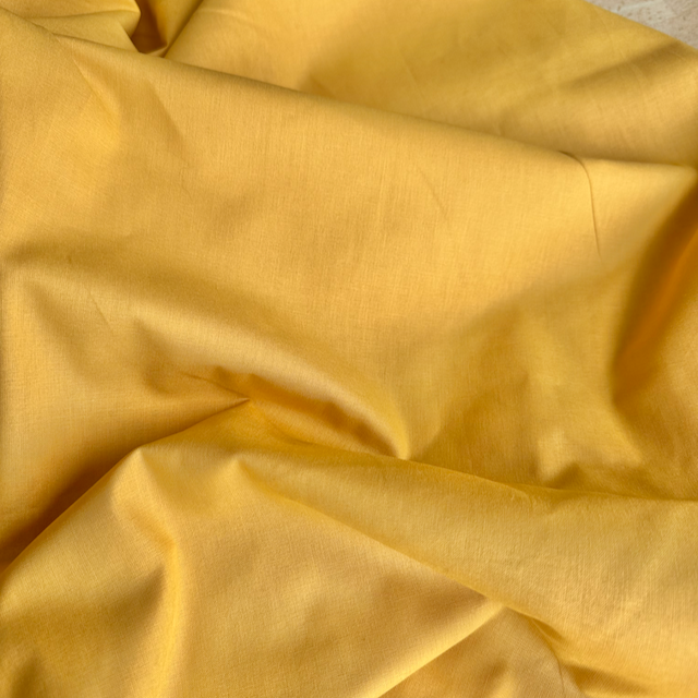 Mustard/ yellow 100% cotton  Fabric 100% Cotton Sold Per 1/2 Metre 60 inches Wide