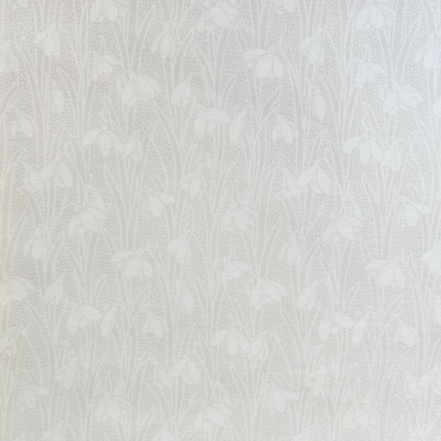 Liberty Snowdrop Spot design, snowdrop spot Ivory 100% cotton fabric sold per half metre, 112cm wide