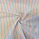 Primary Colour Dots Polycotton fabric per 1/2metre 112cm wide