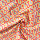 Fat Quarter, Rainbow Top Of The Pops 100% cotton fabric, 18 x 22 inches