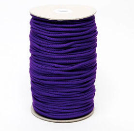 Purple 4mm diameter Polyester Cord - Sold Per Metre