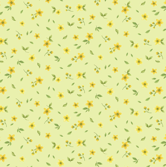 Lemon Bouquet collection by Timeless Treasures