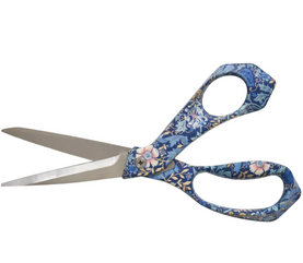 Morris inspired printed handle Dressmaking Scissors 21.5cm/8.5in