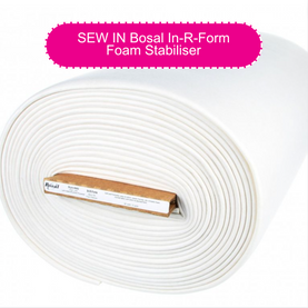 Bosal In-R-Form Sew In Foam Stabiliser, 58 inches wide, by the half metre~