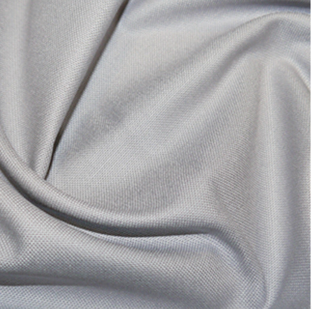 PLAIN 100% cotton CANVAS  Fabric, Silver colour , sold per half metre, 146cm wide