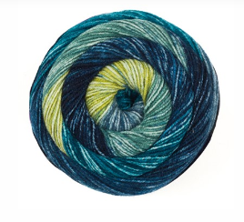 Stylecraft Batik Swirl Double Knitting Yarn - 200g Ball -  Blue Ocean