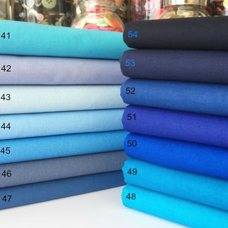 14 Piece Blues Blenders Fat Quarter Bundle