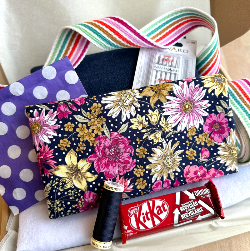 Bag In A Box - Cross Body Satchel Bag Project Kit With Video Tutorial & Printed Pattern
