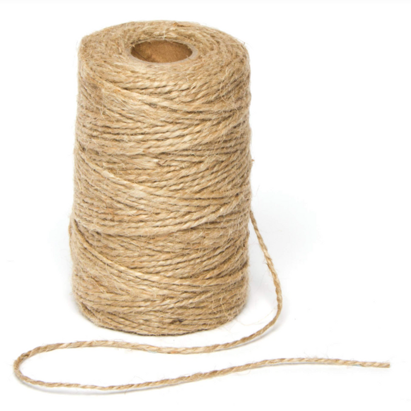 Hessian Twine 2mm Wide Sold per 5 metres