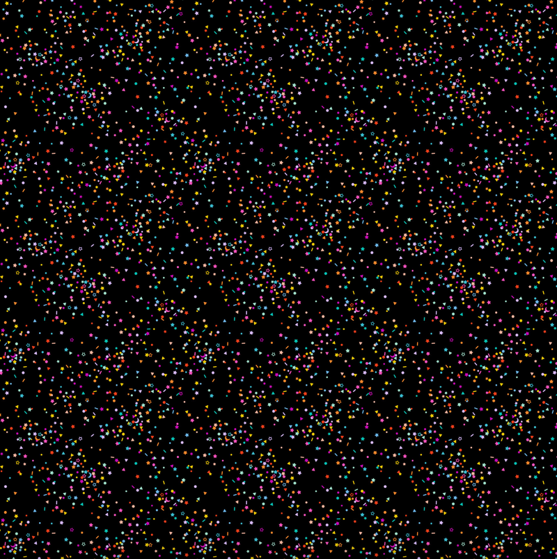 Confetti Dusk By Figo Themed Premium Cotton Sold Per 1/2 Metre