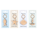Drift Away Nautical Keyrings | Great Gift For Beach Lovers - 4 Variations
