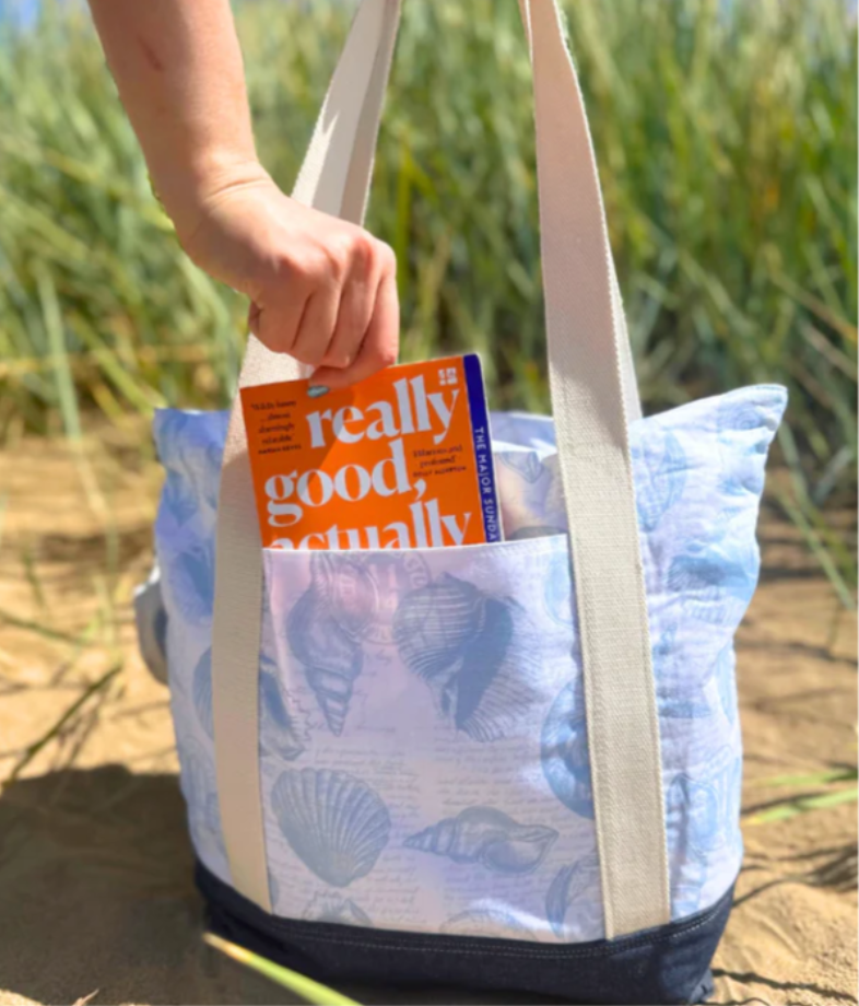 Fabric Bundle For Shells Beach Bag - Tutorial on our Stitchi Sewing Club