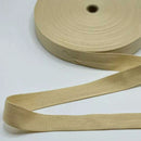 Mushroom Acrylic Webbing Tape 25mm Wide Sold Per Metre