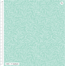William Morris Seafoam Willow Bough 100% Cotton Fabric - Sold Per Half Metre