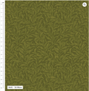 William Morris Moss Willow Bough 100% Cotton Fabric - Sold Per Half Metre