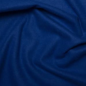 LAST 1/2 METRE PIECE Royal Blue 100% cotton Plain Winceyette / Flannel, 41 inches (105cm) wide (Copy)